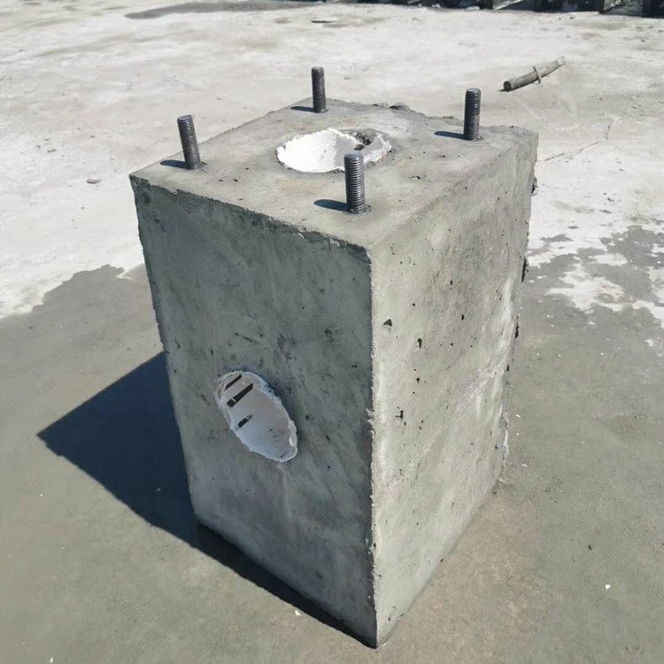 佛山混凝土路燈底座、監(jiān)控桿底盤 非標(biāo)預(yù)制件定制