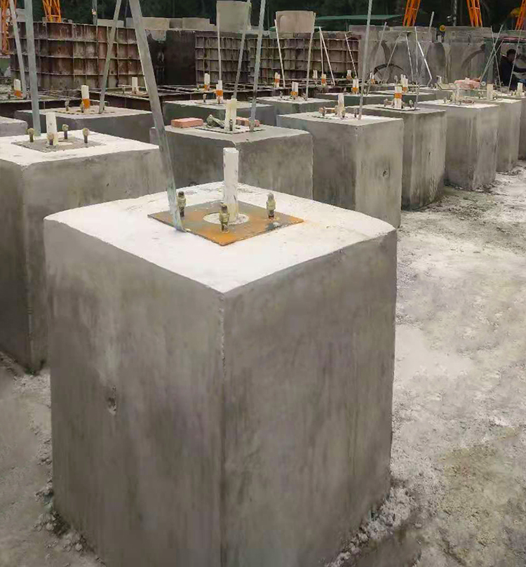 深圳市政混凝土路燈底座 水泥預(yù)制件定制